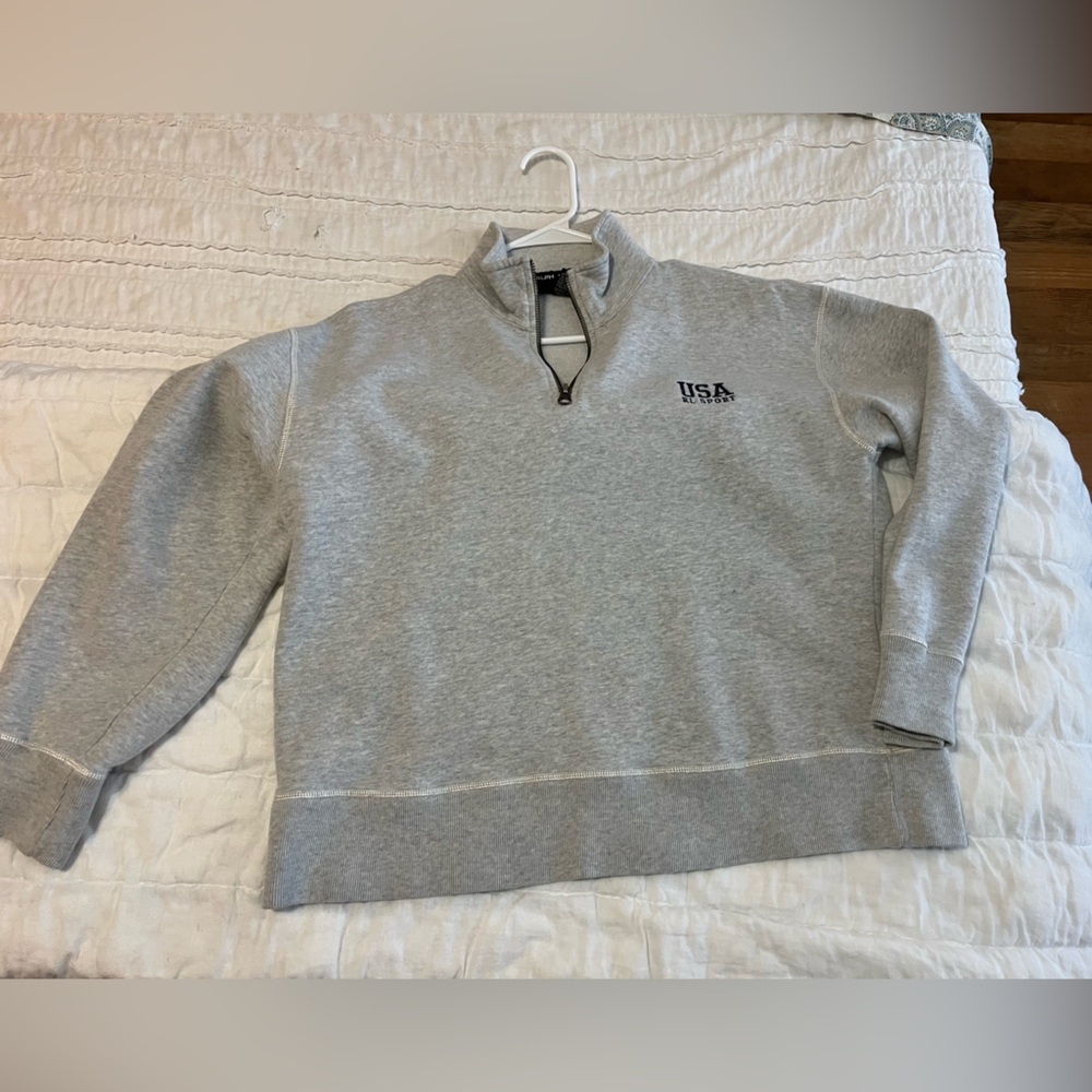 Ralph Lauren Light Gray Hoodie